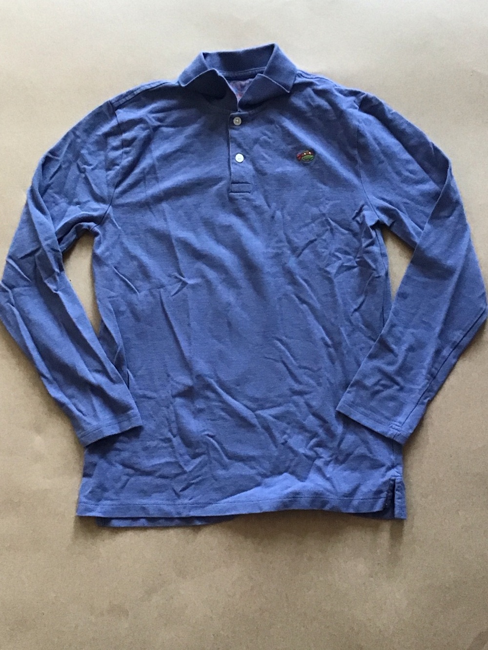 Crewcuts x Nickelodeon Long-Sleeve Polo in Blue